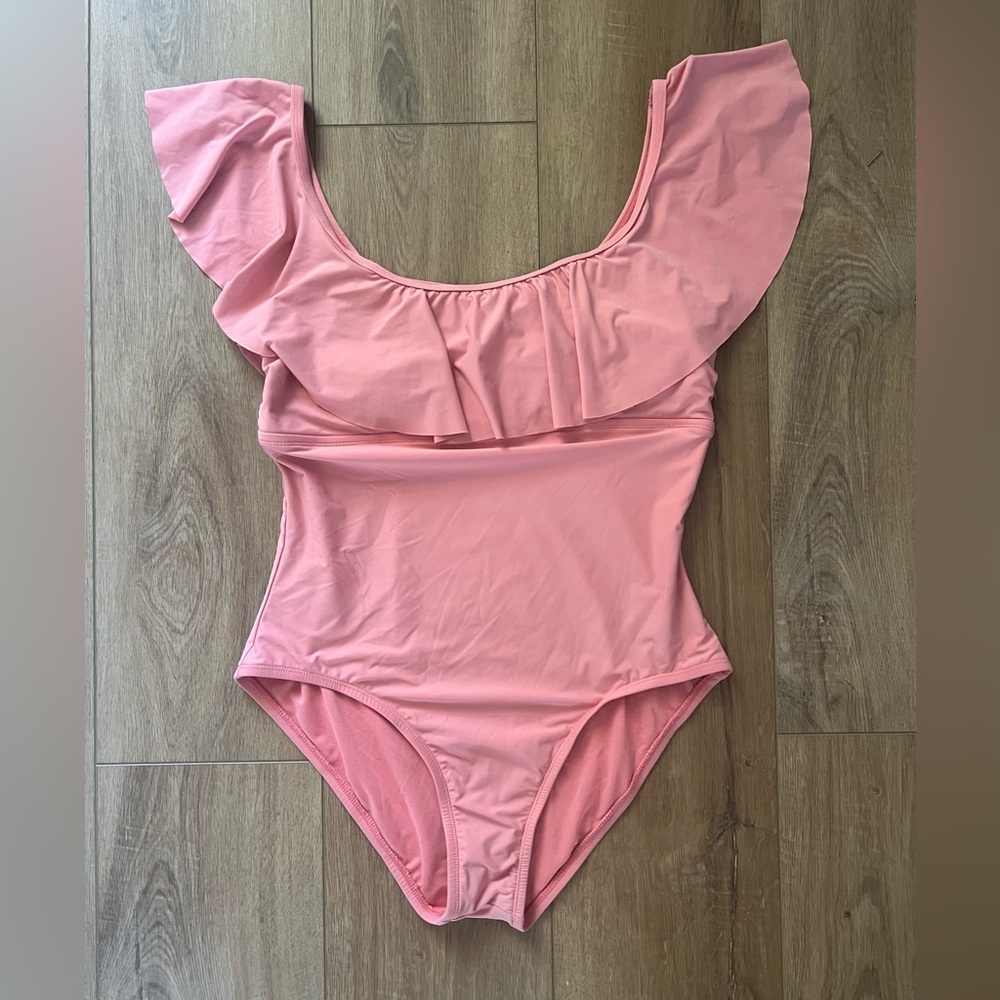 Gianni Bini Women’s Swimsuit with Ruffle Detail